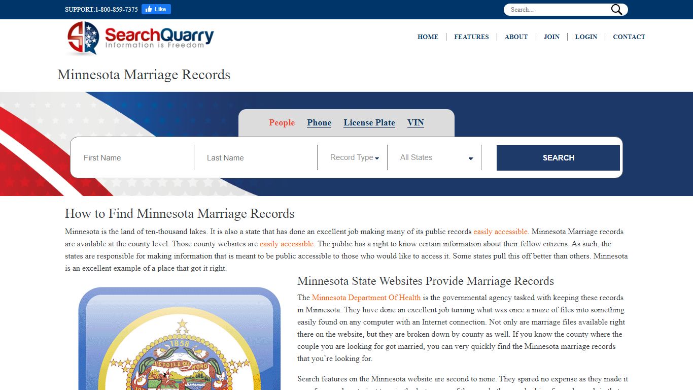 Free Minnesota Marriage Records | Enter Name & View ...